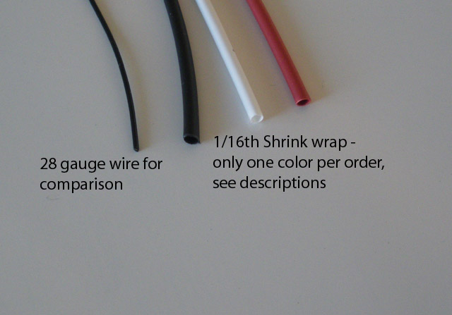 1/16 Shrink Wrap - 6"