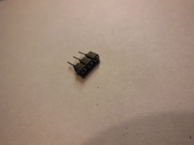 2.54mm pitch pin/socket connector-3 pins-FEMALE