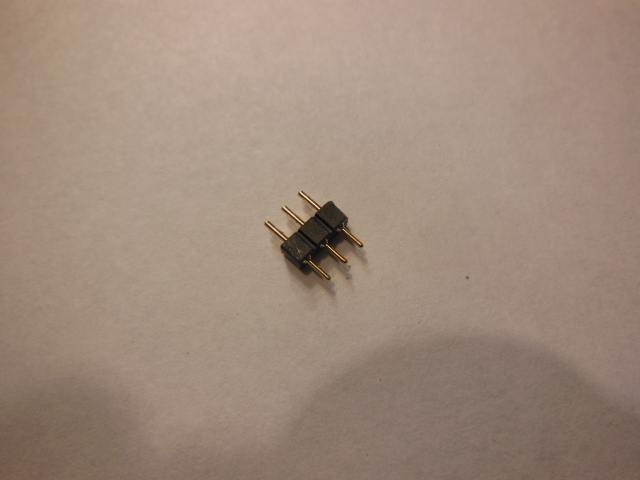 2.54mm pitch pin/socket connector-3 pins-MALE
