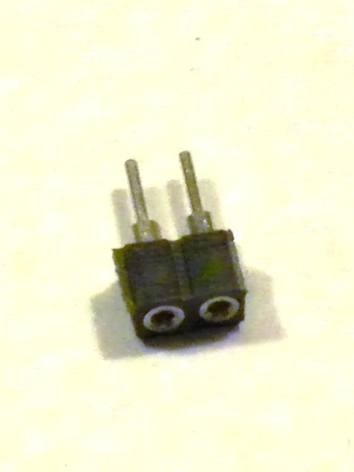 2mm pitch pin/socket connector-2 pins-FEMALE