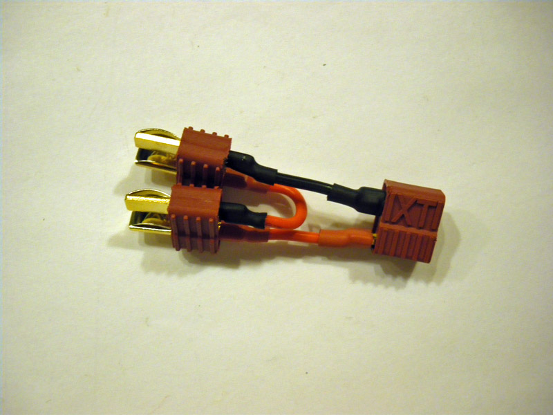 Deans T-Connector 2 to 1 serial - Click Image to Close