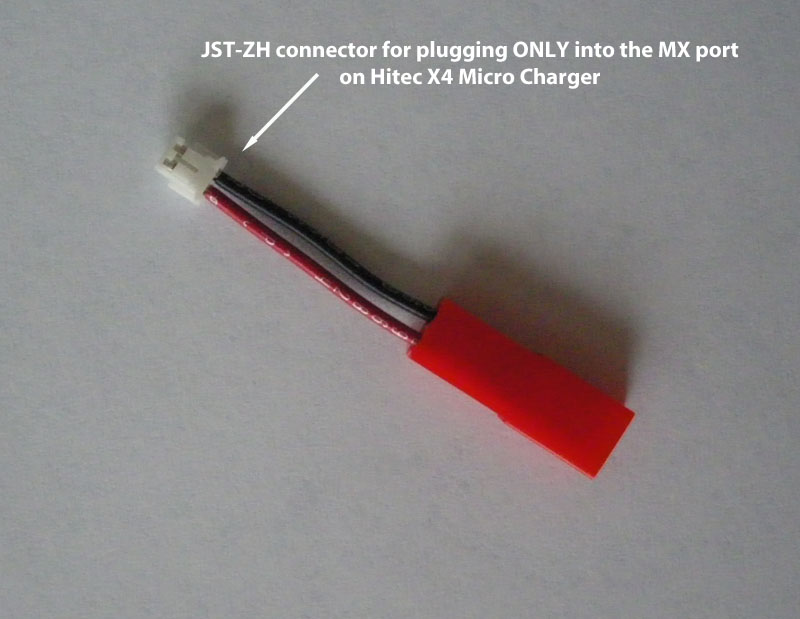 JST-ZH 2-Pin Male to JST Female - Click Image to Close