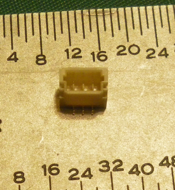 Nano-JST Female 3-pin Right Angle - Click Image to Close