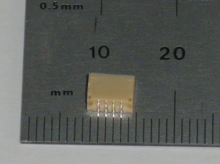 Nano-JST Female 4-pin Flat - Click Image to Close