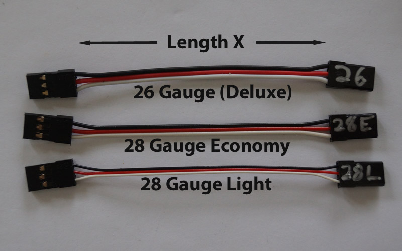 Male-Male Standard servo cable