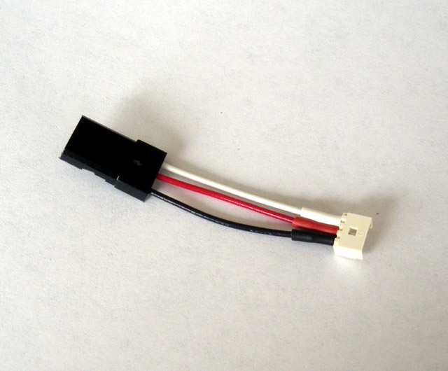 Regular servo Male to Mini-Futaba-Female converter