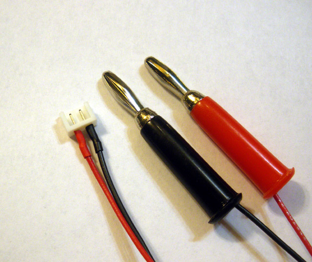 JR/Spektrum TX Battery connector - Female/wire/banana