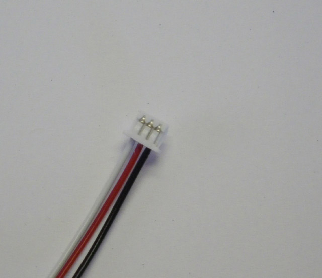 Mini-Futaba Male with 28 gauge wires