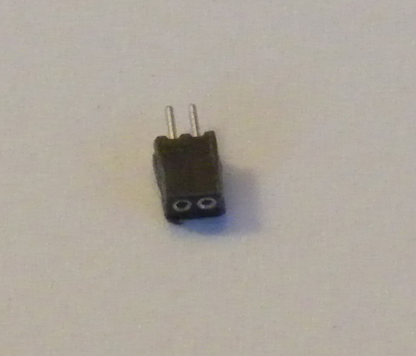 Motor connectors - 2 pin female/male