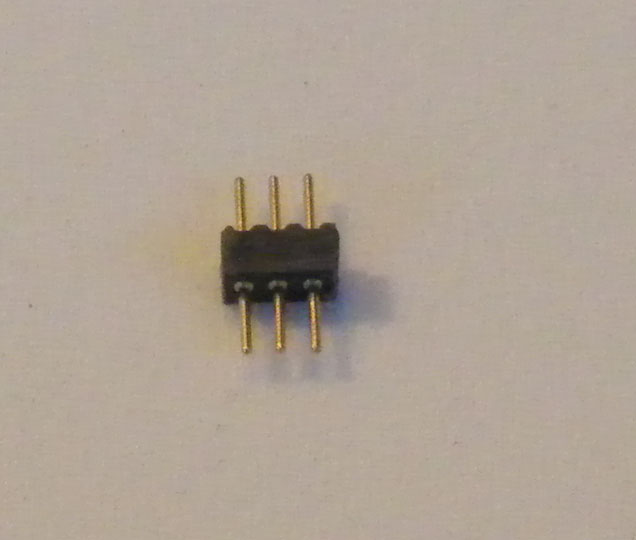 Motor connectors - 3 pin male/male