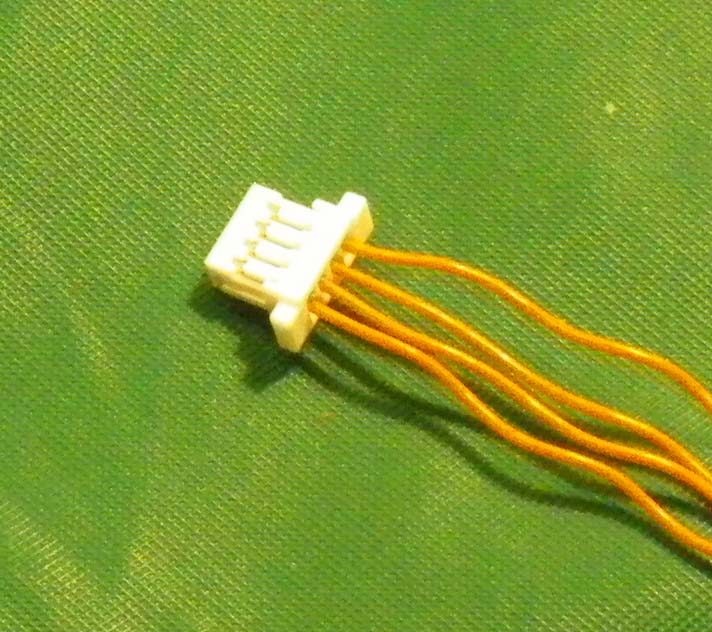 Nano-JST 4-pin with wires for AR6400 or Green-Dot-Vapor-Brick - Click Image to Close