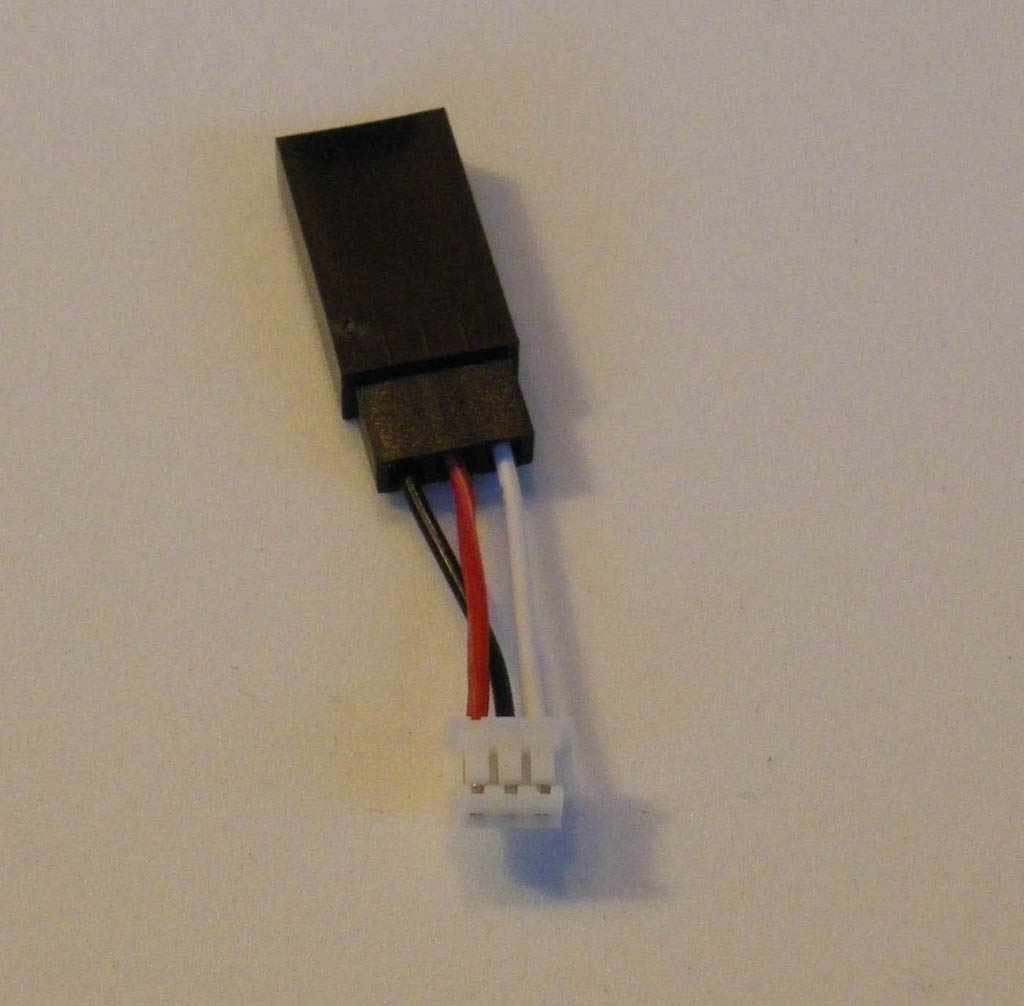 Micro-JST Male to Regular Servo Female converter